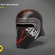 Kyloren-newfire-color.605.jpg The Kylo Ren helmet destroyed - Star Wars