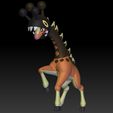 Pokemon-Firagarif.jpg Archivo STL Pokemon Farigiraf・Design para impresora 3D para descargar