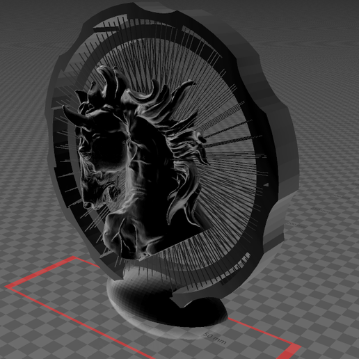 Screenshot_6.png Horse 2  - Suspended 3D - Thread Art