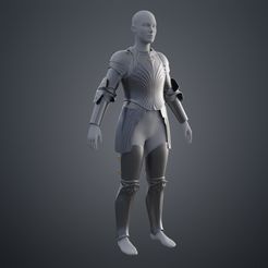 Galadriel-Armor-001.jpg Archivo 3D Armadura de Galadriel - Anillos de Poder・Plan de impresora 3D para descargar