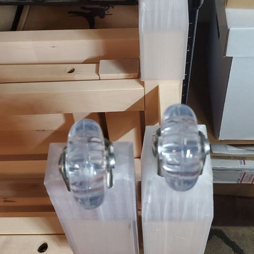 Descargar archivo STL gratis Ikea Norden Table Casters • Plan de la impresora 3D ・ Cults