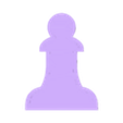 pawn_2.stl Wall chess set