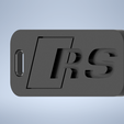 audi-RS-keyring2.png Audi RS logo emblem keychain keyring