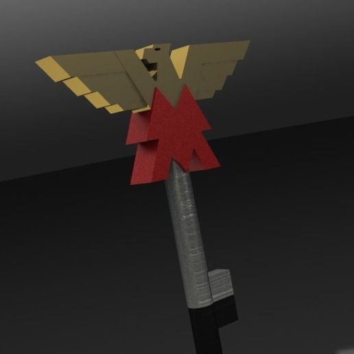 Chiave Moto Morini 3D model