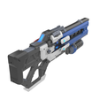 2.png Soldier 76 Pulse Rifle - Overwatch - Printable 3d model - STL + CAD bundle - Personal Use