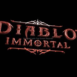 20221212_102544.jpg Fichier 3D Logo mural de Diablo Immortal・Plan pour impression 3D à télécharger