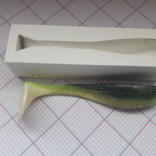 115mm.jpg Download STL file TOP POUR FISHING LURE MOLD 115MM • Template to 3D print, vilmis1204