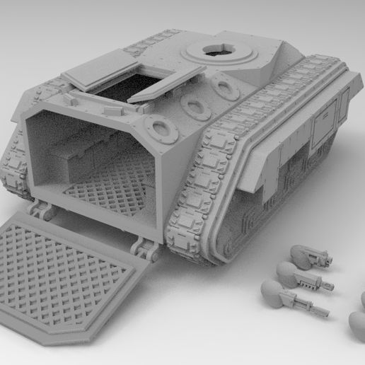 Interstellar Army Infantry Fighting Vehicle Middles