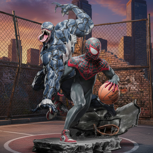 Venom vs. Miles Morales