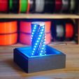 leds_1_1.jpg Voronoi/triangles LAMP with 2 switchable shades