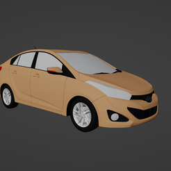 1.png STL file Hyundai HB20・3D printable model to download