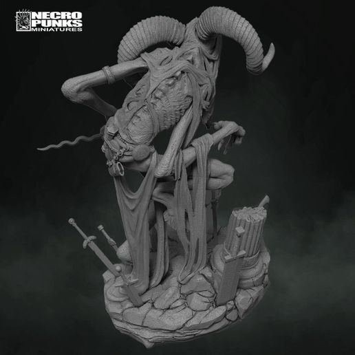 aries_grey_10.jpg Dark Zodiac - ARIES - 32 and 75mm scale
