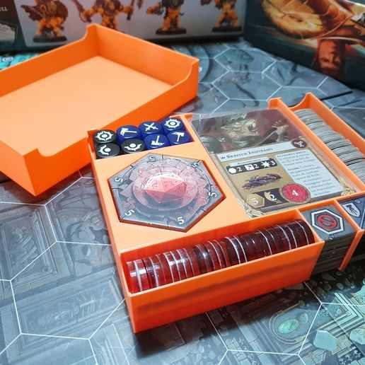 Warhammer Underworlds Organizer Box -  Martillo del inframundo
