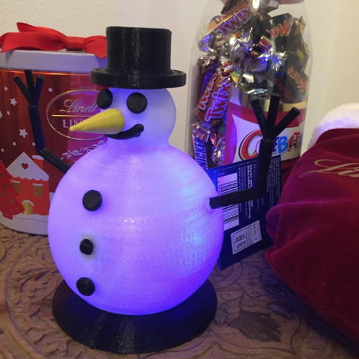 Glow In The Dark Snowman