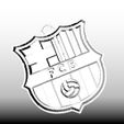 Modelo 3D - Llavero - Barcelona FC jpg6.jpg Key ring - FC Barcelona