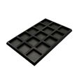 20mm-to-25mm-5x3.jpg 26 STLs for Movement Tray Adapters. 20mm, 25mm, 32mm Round, 25mm x 50mm