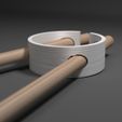 alizee-0.jpg Free STL file chopstick - Alizee・3D printable design to download