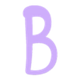 Maj-B.stl Alice font alphabet