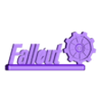 fallout101_v2.stl Fallout Vault 101 sign