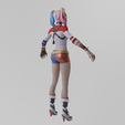 Harley-Quinn0009.png Harley Quinn Lowpoly Rigged