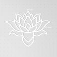 Lotus2.jpg Archivo STL Contorno de la flor de loto floreciente・Diseño para descargar y imprimir en 3D, drakoniccreations