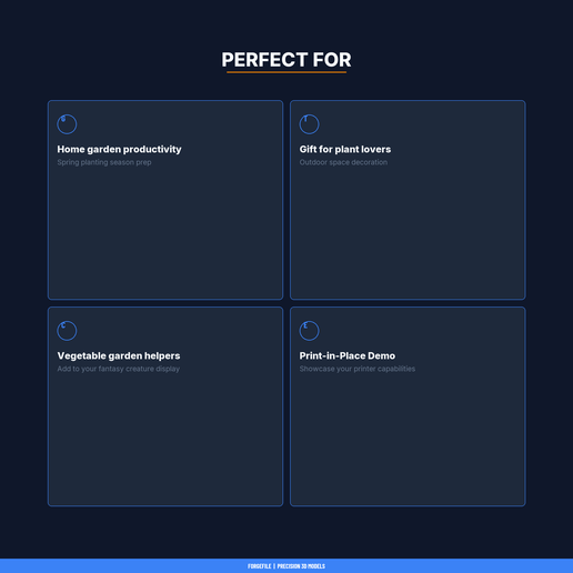 07_perfect_for.png Butterfly Garden Wind Spinner - 3D Printable STL File