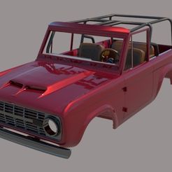001.jpg Ford Bronco 1975 Tuned with interrior