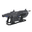 4.png Lancer - Gears of War - Printable 3d model - STL + CAD bundle - Personal Use
