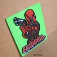deadpool-marvel-cartel-letrero-logotipo-comic.jpg Deadpool poster sign marvel movie logo marvel movie villain antihero, comic, action, impresion3d