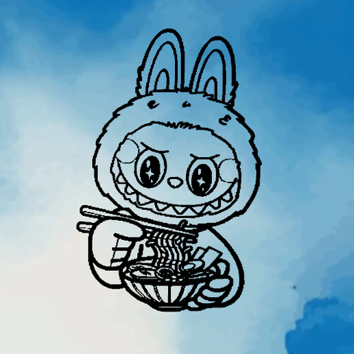 Labubu - 3D model önizlemesi