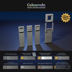 resize-colourado-swatchpack.jpg STL-Datei Colourado Farbmuster・Design für den 3D-Druck zum Herunterladen, pseudononymous