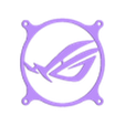 GRILL_ASUS_ROG.stl VENTILADOR 120mm ASUS ROG STRIX