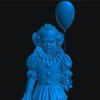 Pennywise-3D-1.jpg Pennywise - IT - 2 modelos