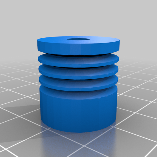 Serpentine PolyV J,L,M Pulley, Customizable 3D model