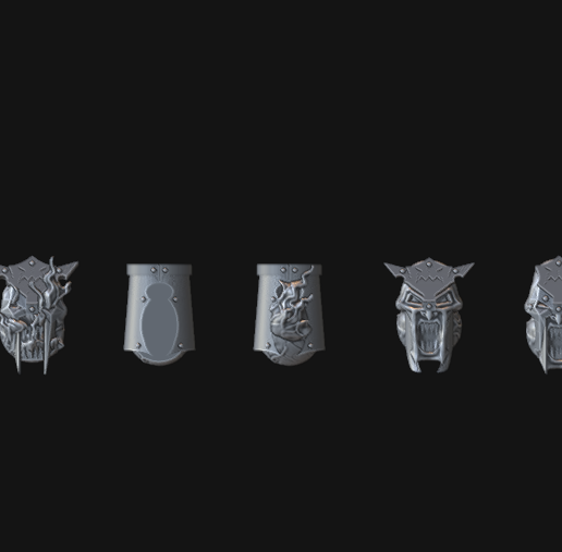 fireborn_heads.png Evil Dwarf Fire Elemental Demons 28mm