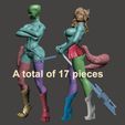 2.17 pieces.jpg Archivo STL gratis Big Guns - Redfox03- por SPARX・Modelo para descargar y imprimir en 3D