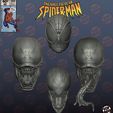 IMG_3906.jpeg Amazing Spiderman 4 pack headsculpts Mark Bagley’s artwork