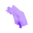 Marche.stl Puzzle of Altimetric Italy divided into regions