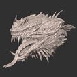 04.jpg Testa di drago Nidhogg - Set di bambole artistiche modulari (15 file STL)