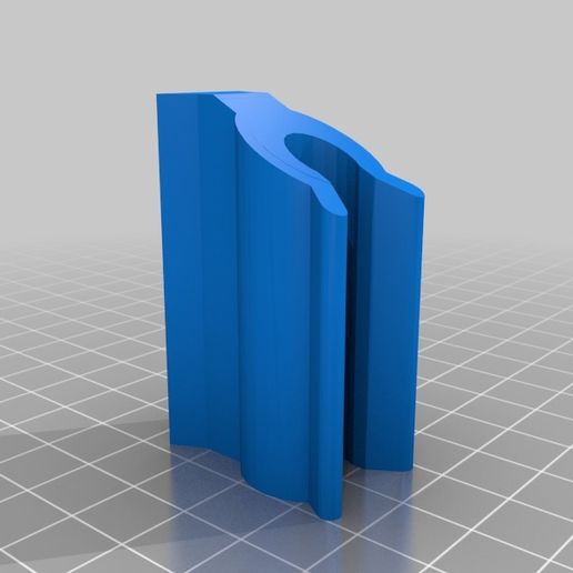 Remix of pecar's golf putter holder 3D model