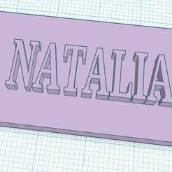 NATALIA.jpg Key ring with name - NATALIA