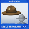 Drill-Sergeant-Hat-title.png Drill Sergeant hat playmobil compatible