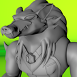 bb0028.png Ben 10 - Blitzwolfer (Benwolf) Modelo 3d para impressão