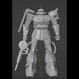 IMG_20230808_200336.jpg Low Poly Zaku II [Ranged] from Gundam Evolution Game