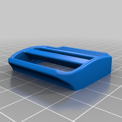 25895cfa-9718-4e1a-85a5-a73fdc420611.png Free 3D file 35mm Strap regulator buckle double side・3D printer model to download