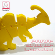 PARASAURO-FLEXI.png PARASAUROLOPHUS FLEXI 3D DESIGN