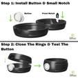 Assembly-Steps-1-n-2.png Original Pokeball (5 Versions, Functional/Storage, Print In Place, No Supports Needed))