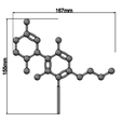 CBD-Misure.png Cannabidiol Molecular System 3D