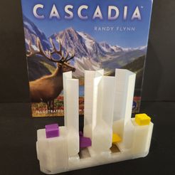 Cascadia-Translucent-photo.jpg Tile Tower/Dispenser - Cascadia (Board Game)