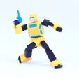 bee4.jpg ARTICULATED G1 TRANSFORMERS BUMBLEBEE - NO SUPPORT